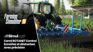 Carré ROTANET Control Farming Simulator 19 : Ecroûtez et désherbez avec une précision chirurgicale