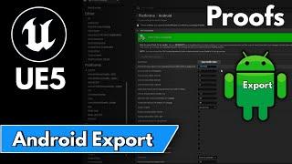 UE5 Android Game Export Unreal Engine 5 Mobile Game Export Guide How to export Android Game UE5