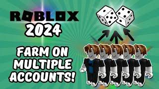 How To Play On MULTIPLE ACCOUNTS On Roblox 2024!