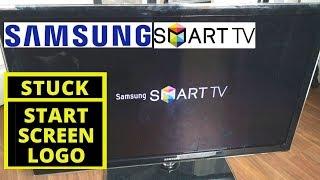 How to Fix SAMSUNG TV Stuck On Start Screen Logo || SAMSUNG TV Stuck on Start Screen Logo