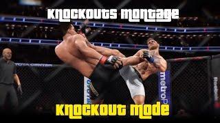 EA SPORTS UFC 2 - Knockout Mode - Knockouts Montage