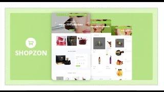 Shopzone - Cosmetics Store eCommerce Template | Themeforest Download