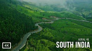 South India - 4K Scenic Nature Drone Relaxation Film