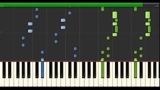 The Top - Initial D 5th Stage Soundtrack | Piano Tutorial | Synthesia
