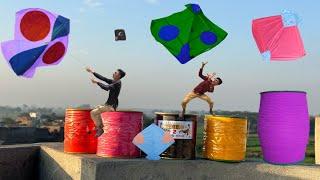 Cutting Kite Catch Abubaker Vs Nasir | Kite Challenge