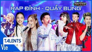 Tổng hợp những bản rap đỉnh, quẩy điên đảo, gây tiếng vang tại Rap Việt 2024