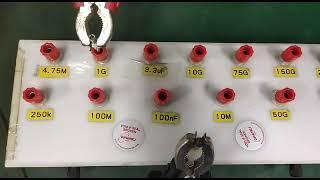 FLUKE 1550C 5kV Mega Ohm Meter Repair and Calibration by Dynamics Circuit (S) Pte. Ltd.