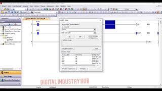 PLC ladder of SET & RESET in Mitsubishi plc programming #set #reset #plc #automation #mitsubishi #