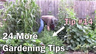 24 More Gardening Tips That Any Gardener Can Use - Beginner Or Experienced