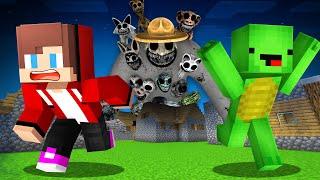 Why Creepy ZOONOMALY Titan ATTACK JJ and Mikey at 3 AM in Minecraft Maizen!