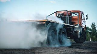 1000 HP KAMAZ. It made 100 km/h in....