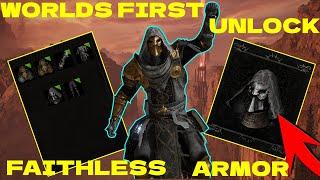 WORLDS FIRST FAITHLESS ARMOR UNLOCK!? Best Armor IN THE GAME??? - Lords of The Fallen