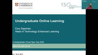 Undergraduate Virtual Open Day 2023- Overview of online learning at ICE