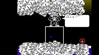 Undertale Nerfed Sans Fight by RTF Phase 1-2 Normal Mode Complete | Undertale Fangame