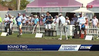 Highlights and Leaderboard: Round Two of Cognizant Classic in Florida