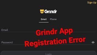 How to Fix Grindr App Registration Error