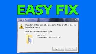 How To Fix File is Open in Another Program