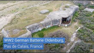 Go inside massive WW2 German bunkers at Batterie Oldenburg Calais