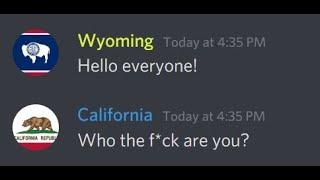 The United States Portrayed by Discord