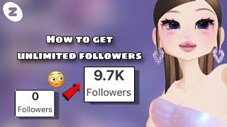 How to get unlimited followers on ZEPETO  | queenshelly