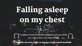 ASMR| Sleep Baby ️ [Sleepaid][Cuddles][Kisses] [Rambles][Rain and Heartbeats][Girlfriend Roleplay]