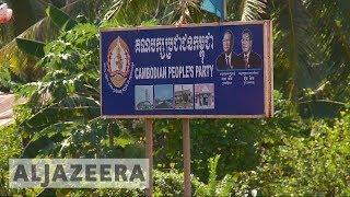 Cambodia's ruling party stands unopposed