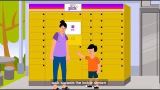 Parcel Collection at Pick lockers in HDB blocks or Community Clubs