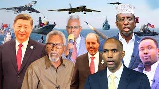 DEG DEG: Kheyre & Sheekh Shariif oo Toosh ku shiday Xasan Sheekh & Hawiye oo Lafta gareen Beegsi...