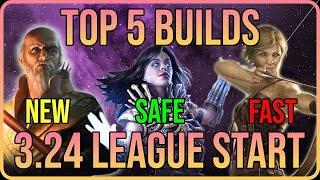 TOP 5 League Start Build Guides for Path of Exile 3.24 Necropolis League