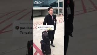 Tik tok pramugara ganteng / fajar agustian