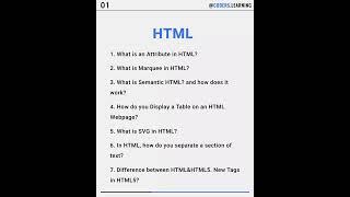 Interview questions HTML , CSS , JS