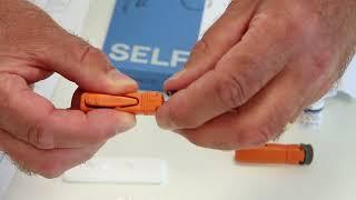 How to use a SELFCHECK blood test