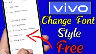 vivo paid font ko free me kaise download kare | vivo paid font free apply 2023|Vivo stylish font