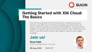 Getting Started with XM Cloud: The Basics