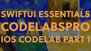 SwiftUI Essentials - iOS Development Basics CodeLab - Part 1