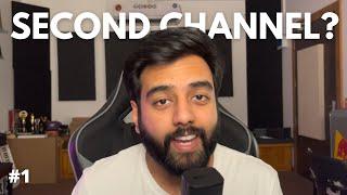 Yashraj Mukhate's Second Channel announcement video