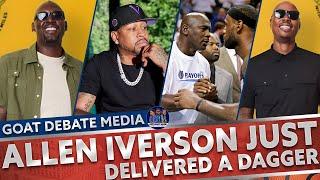 Allen Iverson Just Crushed The Goat Debate It's Over | This Makes Sense