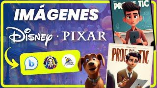 Crear IMÁGENES de DISNEY PIXAR con IA  TUTORIAL Microsoft Bing Leonardo.ai Midjourney 