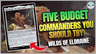 5 Budget Wilds of Eldraine Commanders That Pack A Punch - Shower Thoughts - BRBMTG