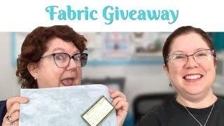 Fabric Giveaway! Mist by Witch's Garden Crafts, the All-New Aida & Linen Colorway Flosstube 53