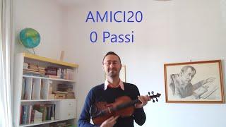 0 passi - Deddy (cover violino by Vincenzo Monaco) + note musicali nella descrizione