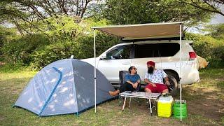 We tried the Decathlon Quechua MH100 Tent for the first time! | Nashal Lengot Camp | Semi-ASMR Vlog