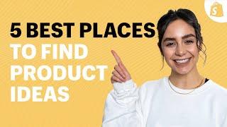 The 5 BEST Places To Find Products To Sell Online (Product Research Tutorial)