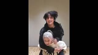 Lea VS Bahiyyih with huening kai  Never Mess with your older sister  #txt #bts #hueningkai