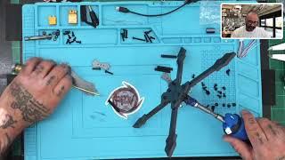 TCMM Black Bat 220 Drone Racing Frame Assembly Video from Cyclone FPV