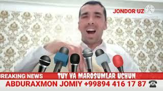 БУХОРО ЖОНДОР АБДУРАХМОН ЖОМИЙ. BUXORO JONDOR ABDURAXMON JOMIY.