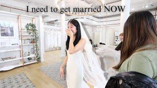 I WENT WEDDING DRESS SHOPPING (omg!!!!)