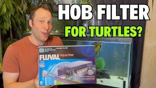 Fluval AquaClear 110 Power Filter - HOB Fitler for Pet Turtles?! - Full Setup and Review