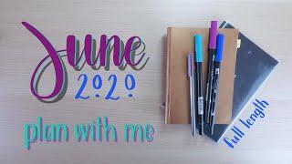 Plan With Me | June 2020