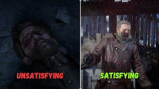 The Most Satisfying & Unsatisfying Deaths In Red Dead 2